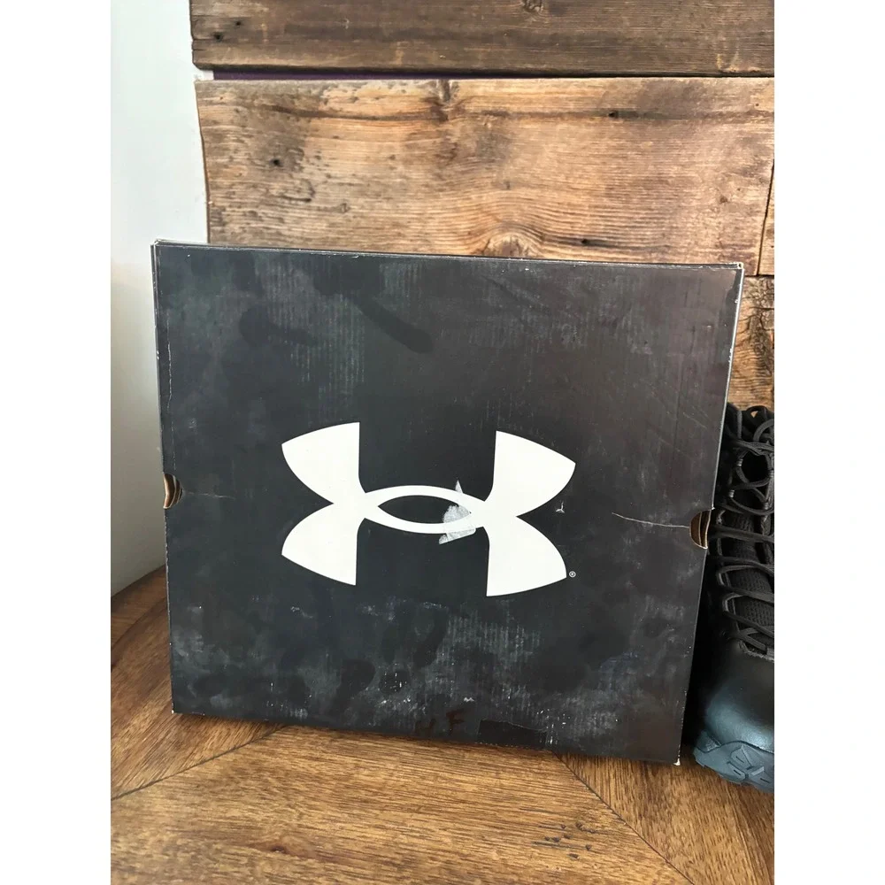 Under Armour Micro G Stellar G2 Tactical Boots Black Mens 9 4E Extra Wide 302831
